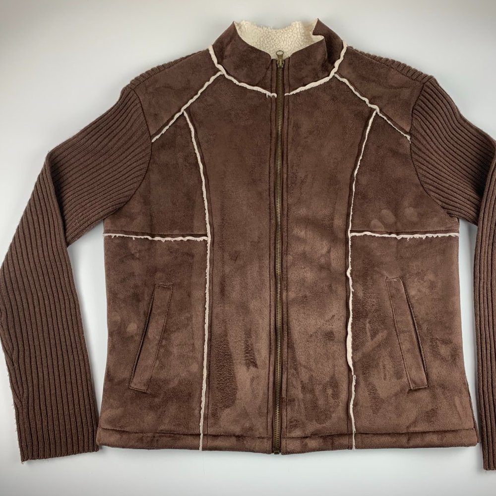 Keren Hart Jacket Coat Cardigan Sweater Zip
